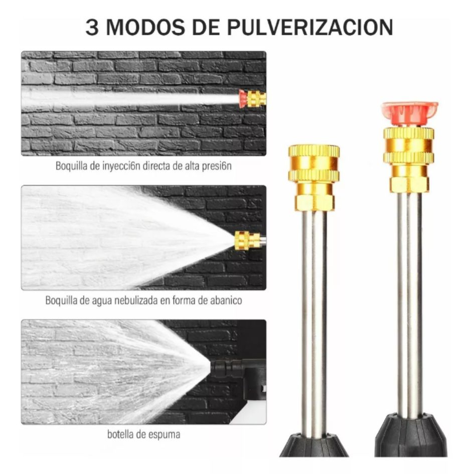 Hidrolavadora Recargable Portatil con Estuche 48