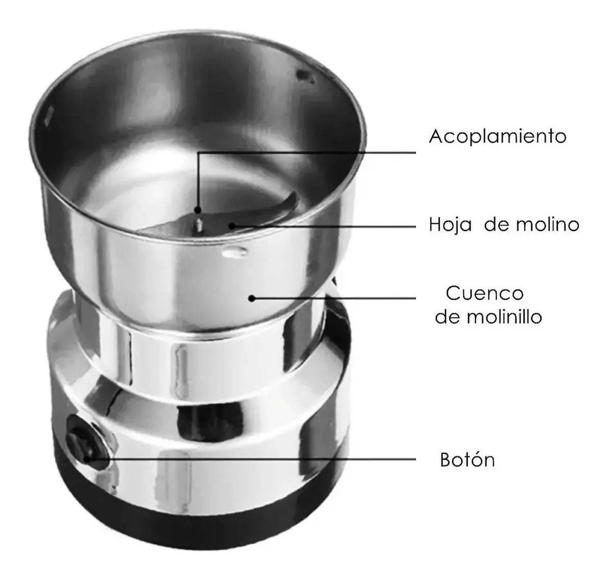 Molino de Café Pulverizador de Semillas